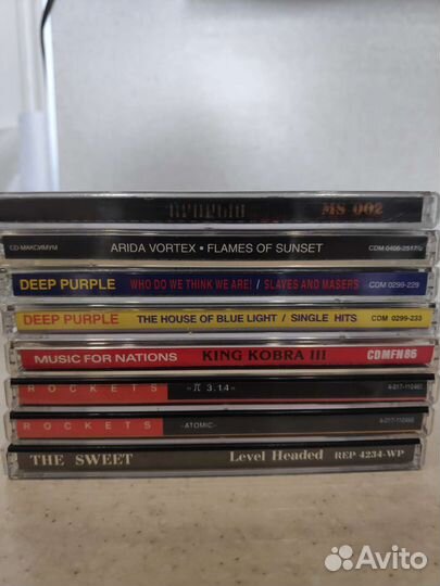 CD диски Rock, Metal