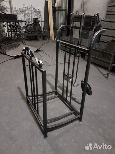 Дровница с набором 3 предметов