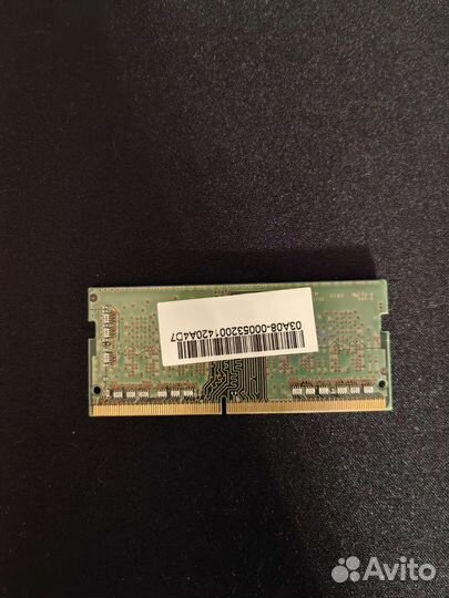 Sodimm ddr4 плашки 4gb - 8gb