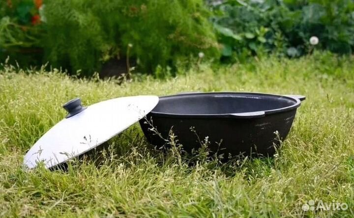 Казан чугунный узбекский