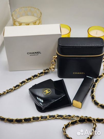 Сумка косметичка chanel с набором косметики