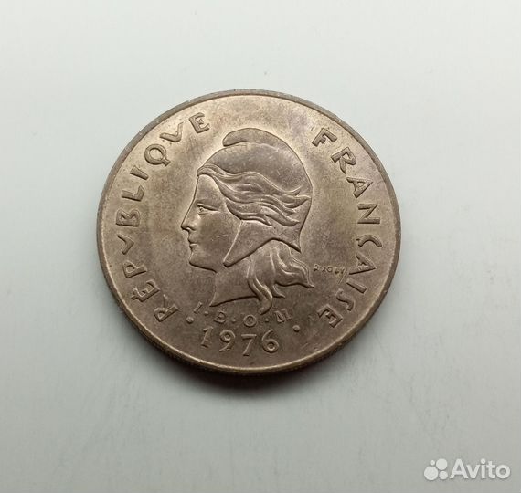 Монеты Французская Полинезия