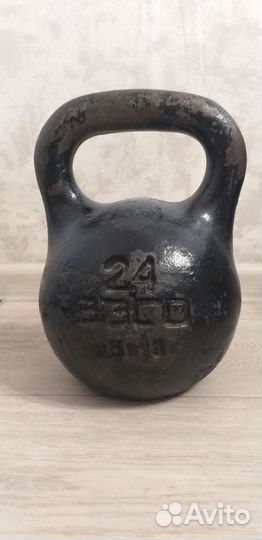 Гиря чугунная 24 кг бу