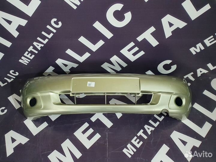 Бампер на Калина 1 / передний крашен. желтый