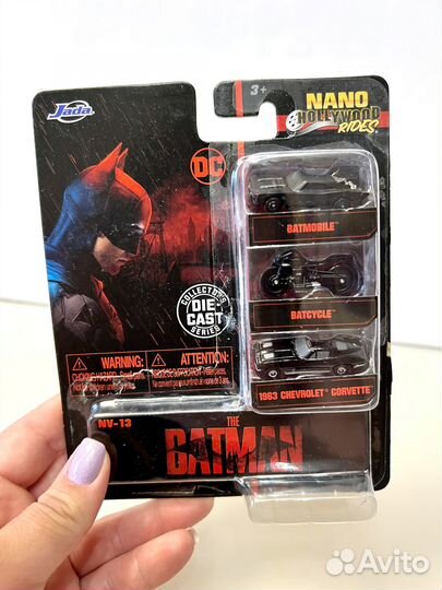 Наборы моделей машинок Jada Toys Batman