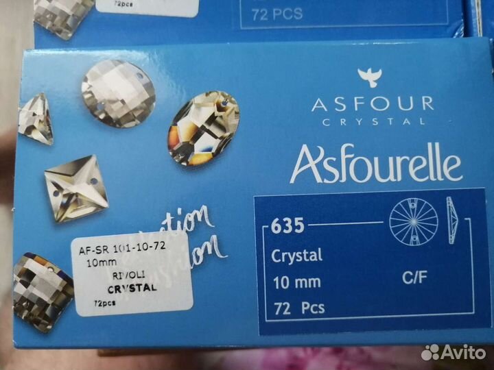 Стразы пришивные Asfour crystal