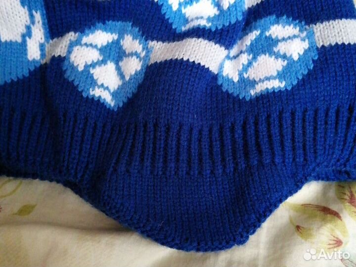 Шапка двойная детская