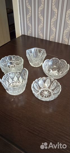 Хрустальная посуда СССР