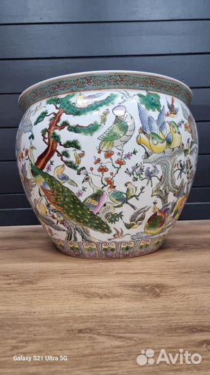 Ваза. Вазон. Кашпо. Шинуазри. Антиквариат