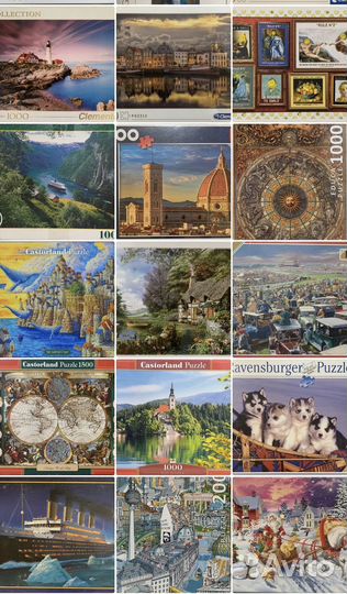 Пазл, пазлы для бронировния
