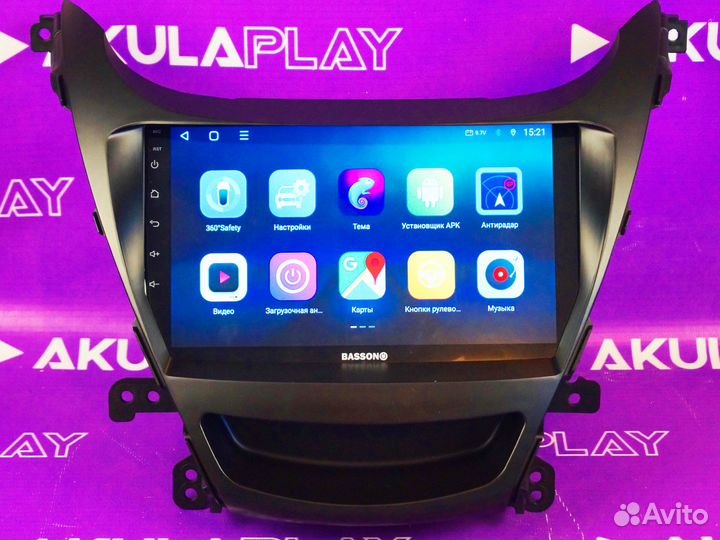 Магнитола Hyundai Elantra V MD 2014-2016 рест