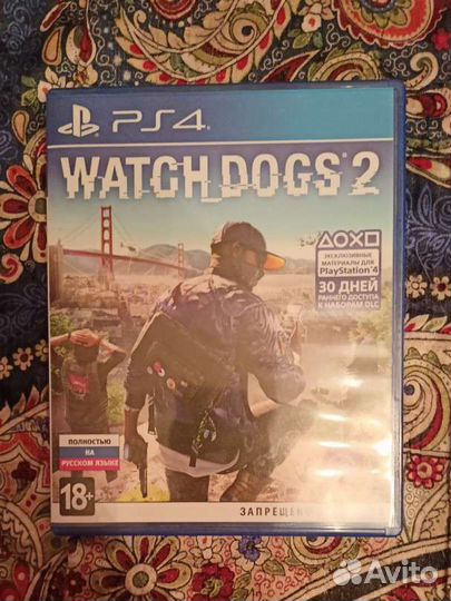 Игра для приставок ps4- Watch Dogs 2