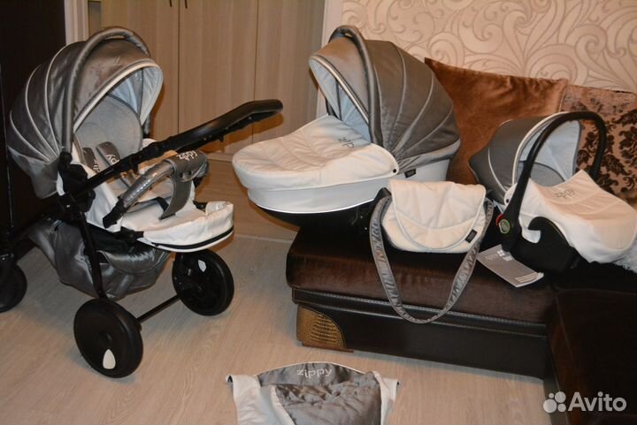 Tutis Zippy New Silver 3в1