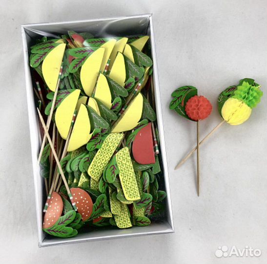 Пики,шпажки для канапе/Палочки для шашлыка