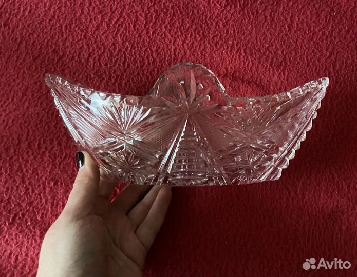 Салатники хрусталь СССР