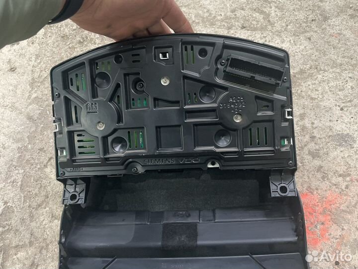 Панель приборов opel astra h