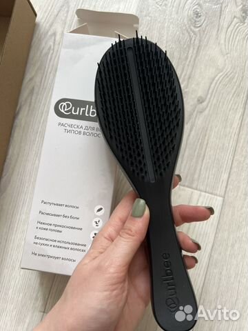 Массажная расчестка для волос Curlbee