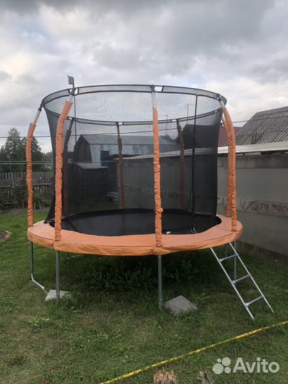 Батут с сеткой бу