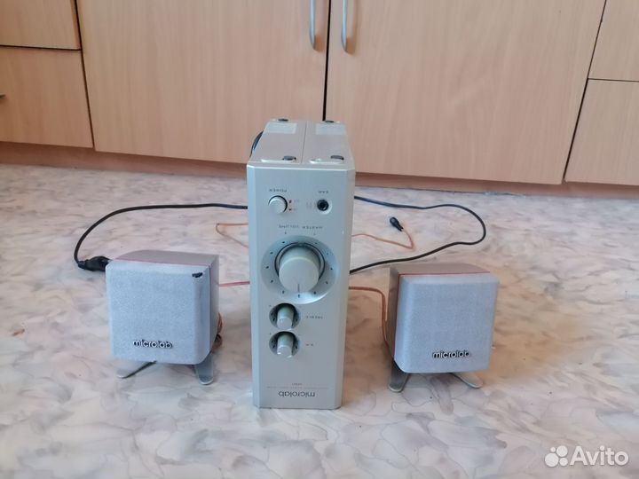 Акустика 2.1 Microlab в отличном состоянии
