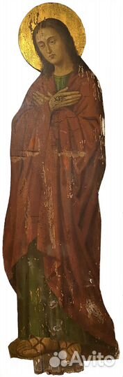 Икона Храмовая Иоанн Богослов предстоящий образ 18