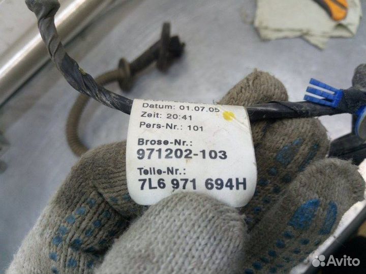 Проводка задняя левая Volkswagen Touareg универсал