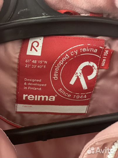 Куртка reima 104 для девочки