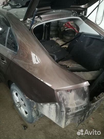 Четверть задняя левая Skoda Rapid