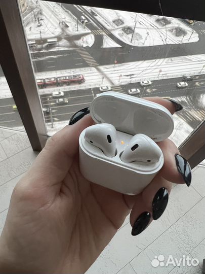 Наушники apple airpods 2 оригинал бу