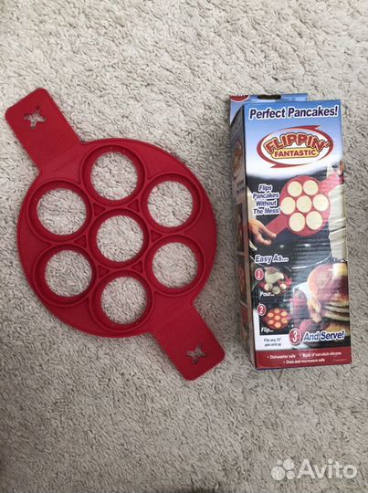 Силиконовая форма для приоотовления оладий Flippin