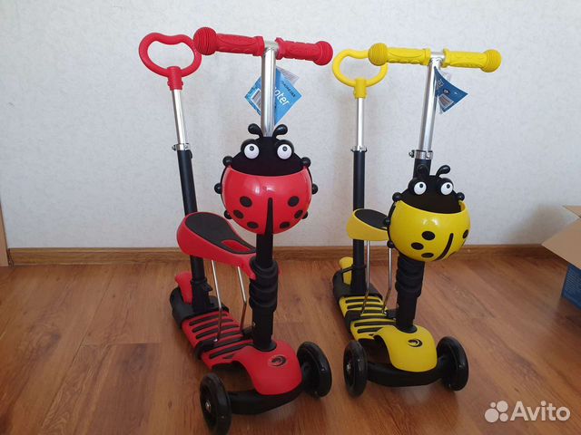 Самокат беговел 5в1 новый