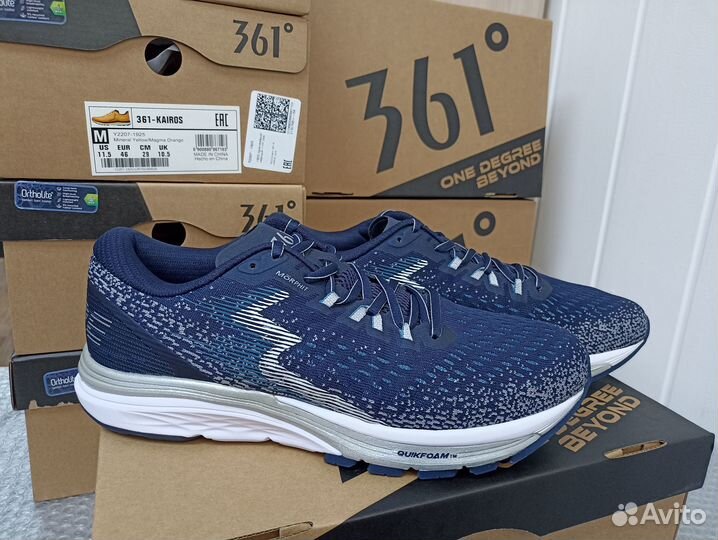 Кроссовки 361 spire 4 Black Iris Sleet