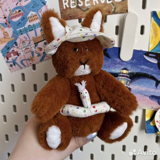 Мягкая игрушка Белочка Курортница