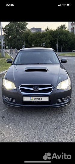 Губа на бампер subaru legacy B13