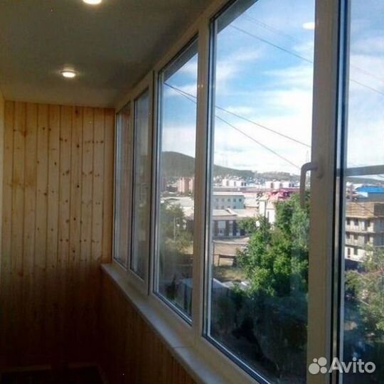 Пластиковое окно новое с установкой