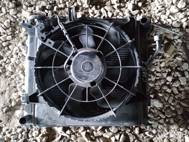 Вентилятор, радиатор Kia Seed 1 дизель