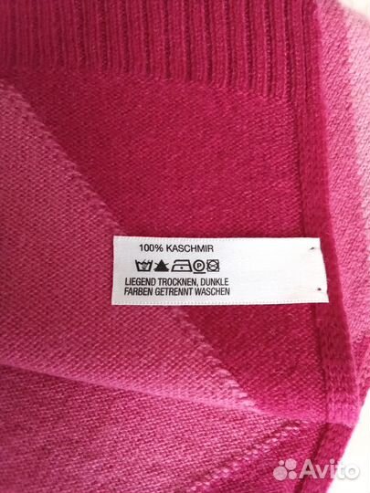 Шарф 100 кашемир ромбы McKenzy 31*178