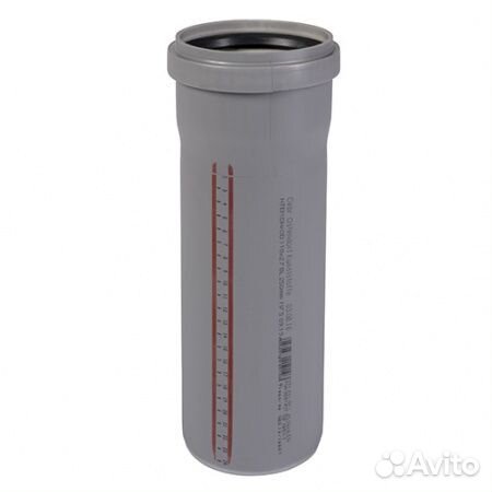 Труба пп раструбная 90х500, Ostendorf