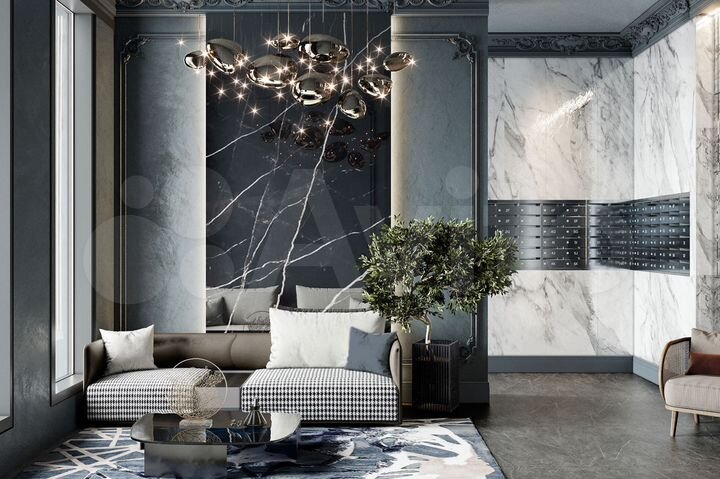 2-к. квартира, 43,6 м², 2/25 эт.