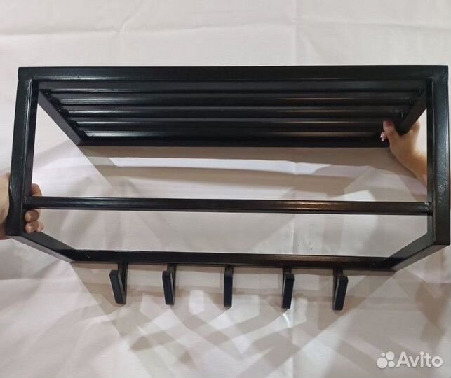 Полка, Вешалка, обувница, светильник