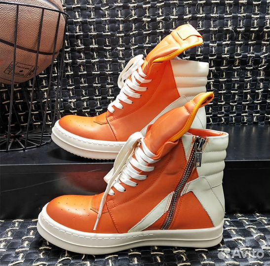 Кроссовки Rick Owens Geobasket много цветов