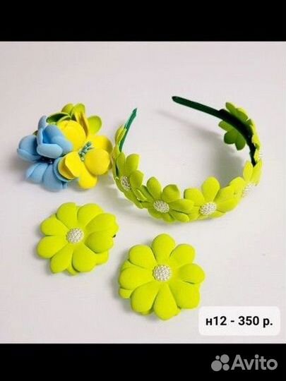 Заколка для волос ручная работа