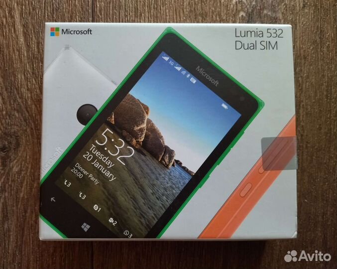 Коробка от Nokia Lumia