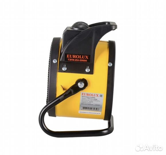 Пушка тепловая электрическая eurolux тэпк-EU-2000К