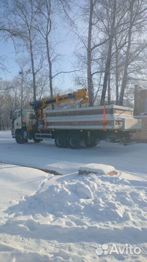 Аренда и услуги манипулятора-вездехода, стрела 8 т, 20 м, борт 20 т, 8 м