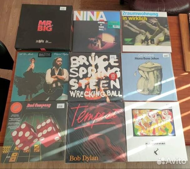 Новые и б/у виниловые пластинки (винил, пласты)