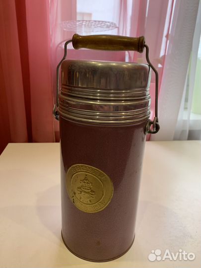 Термос антикварный Китай 1950-е годы