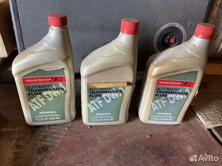 Масло трансмиссионное Honda ATF DW-1