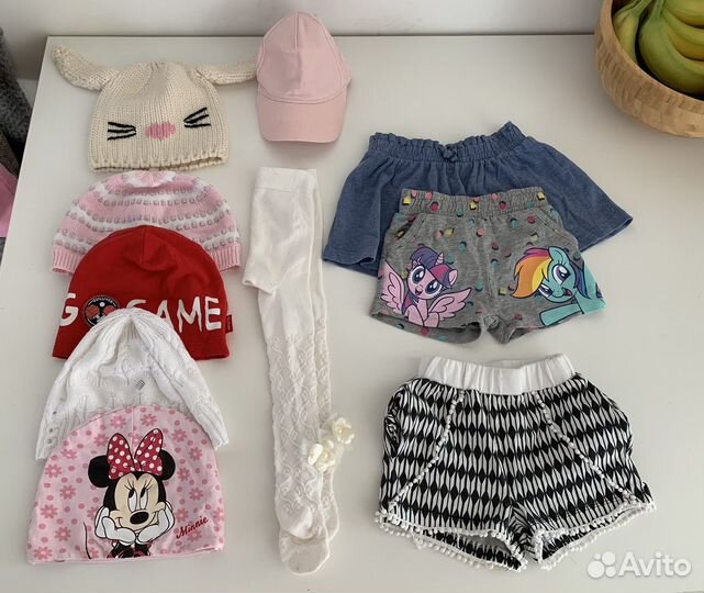 Огромный пакет вещей на девочку 80 размер