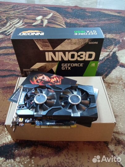 Мощная игровая Видеокарта gtx 1650 4gb