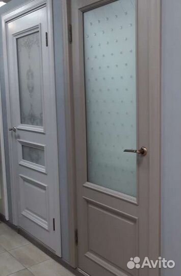 Двери новые в эмали 80х200 (короб+наличн+замок)